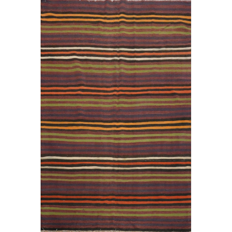 Tapis turc rayé Kilim 5 x 7