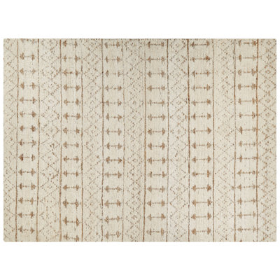 Kaelyn Geometric Hand Woven Area Rug