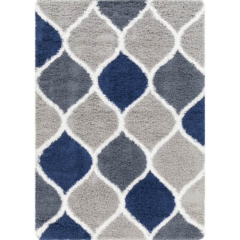 Killgore Traditional High-Pile Rug, Rectangle 200 x 290 cm