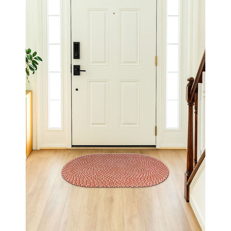 Tapis de couloir Contemporary, Ovale 2 pi x 3 pi 1 po