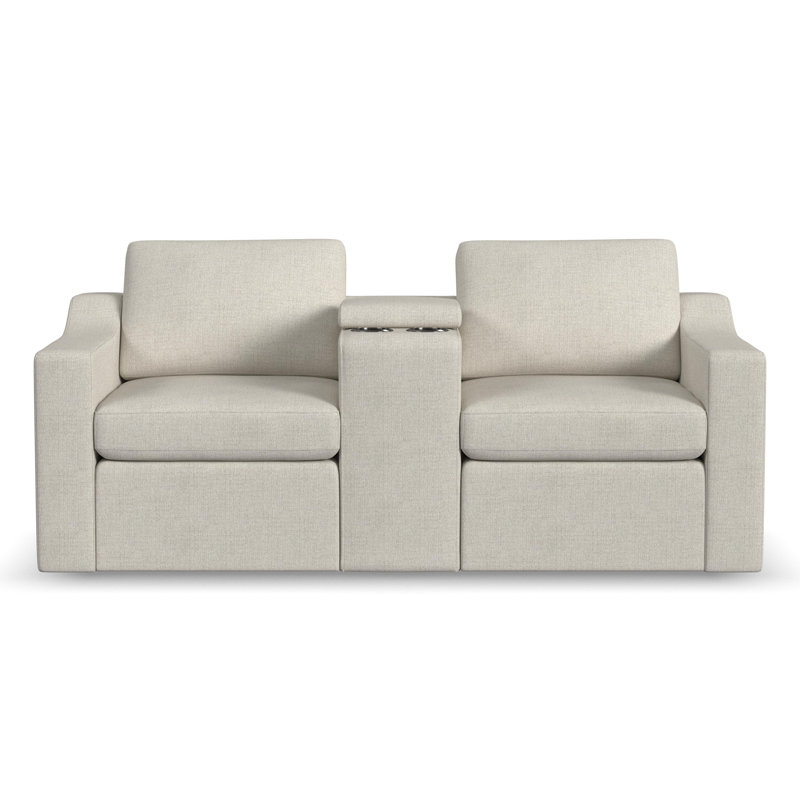Lockheart Loveseat Console Slope, Beige