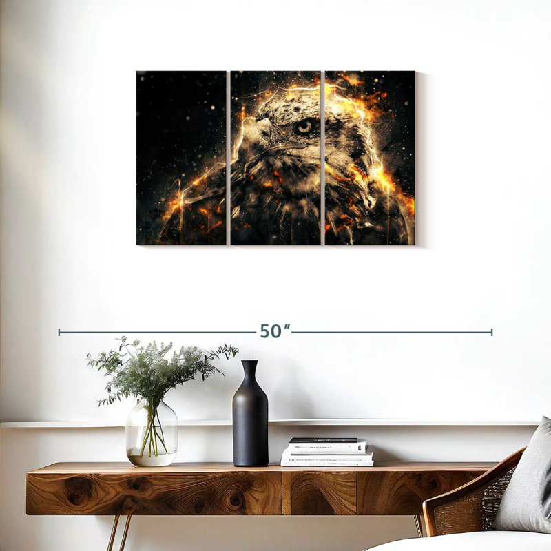 Brampt Majestic Eagle, 20" H x 33" W