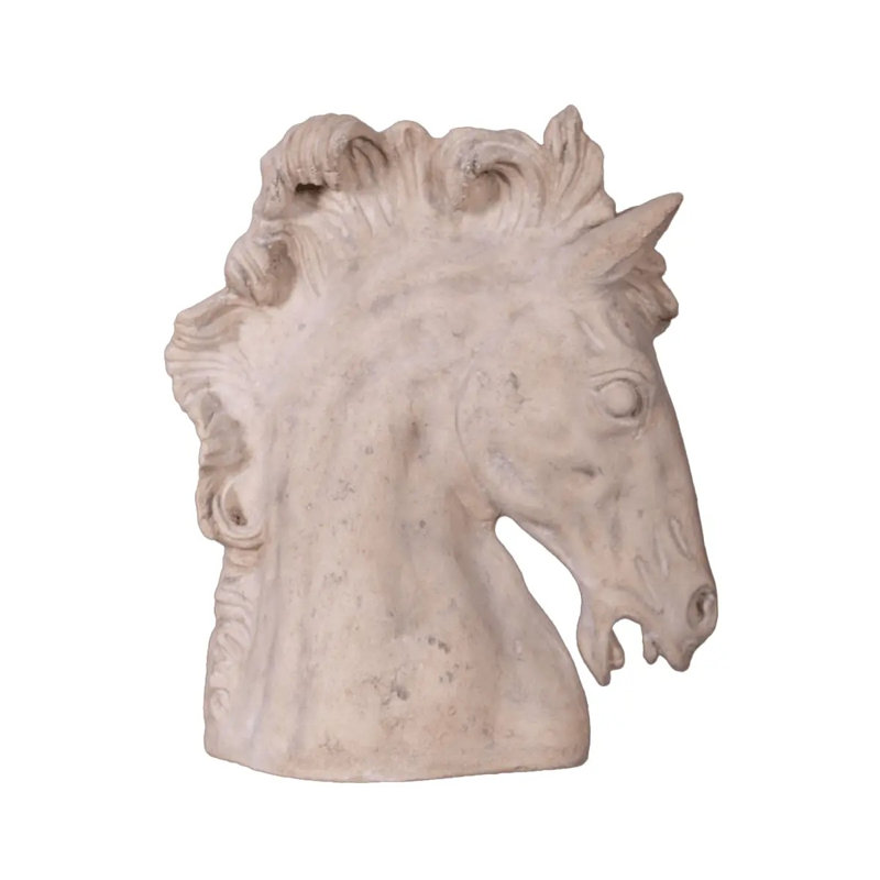 Petite statue tête de cheval