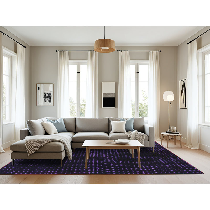 Armond Checkered Indoor Rug, Rectangle 8' x 10'