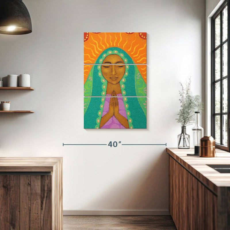 Adella Virgin De Guadalupe, 38" H x 24" W