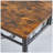 Kitchen Dining Room Table, Iron Wood Square Table For Kitchen Dining Room Furniture