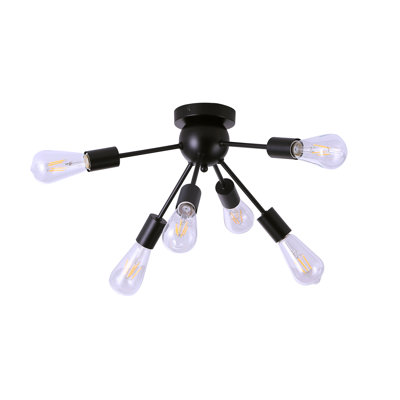 Prasanta Flush Mount and Spotlight