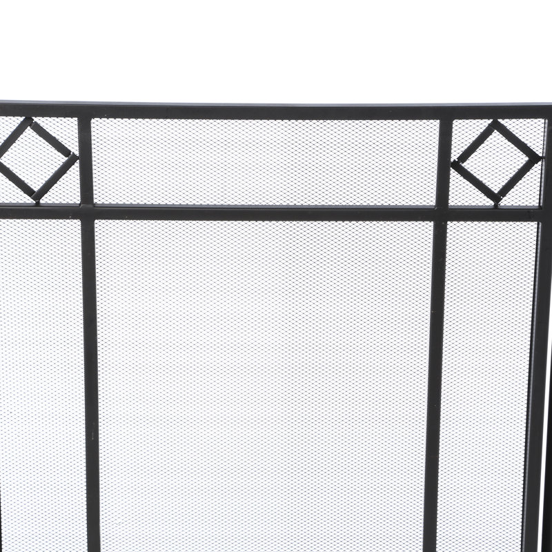 Cioffi Steel Fireplace Screen