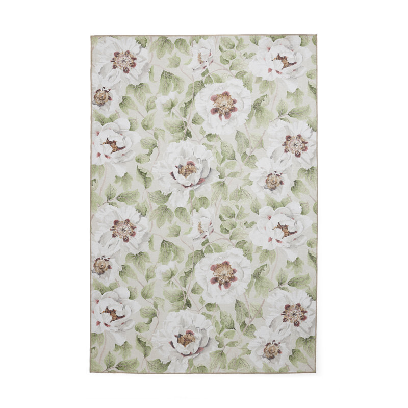 Harlequin Florent Sailcloth - 152 x 230, Runner 61 x 230 cm, Green