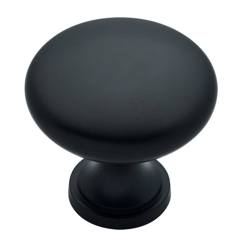 Poignée champignon 1 1/8" diamètre multipaquet, Noir
