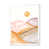 Toile avec cadre blanc