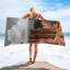 Serviette de plage en microfibre à séchage rapide Bryce Canyon, 30 x 60 po