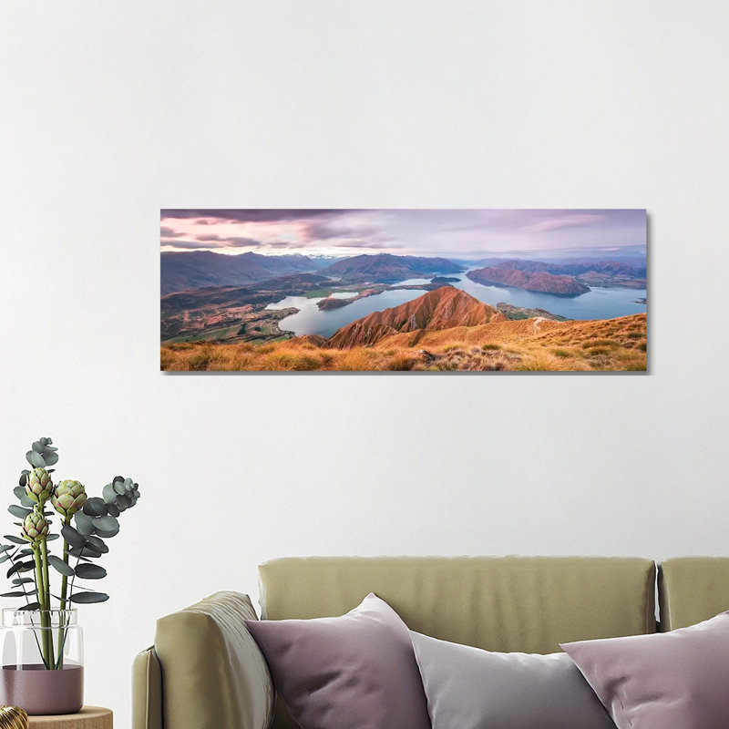 Mt. Roy, Wanaka, New Zealand by Matteo Colombo - Wrapped Canvas Panoramic Gallery-Wrapped Canvas Giclée