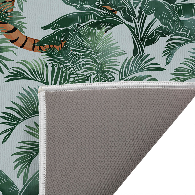 Paillasson Rumble In the Jungle, Bleu, L 24 po x L 17 po