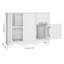 3 - Door Rectangle Accent Cabinet
