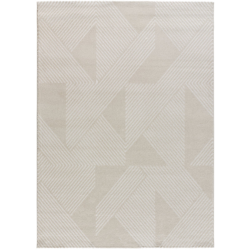 Stembert Geometric Machine Woven / Power Loomed Area Rug, Rectangle 160 x 230cm