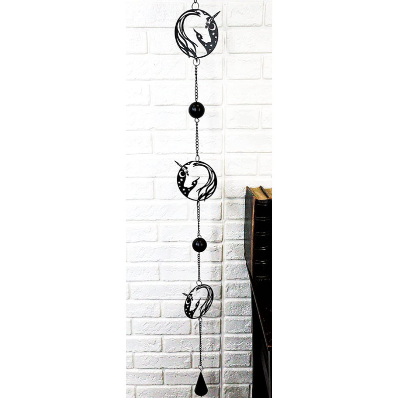Annemie, cheval licorne avec lune et étoiles