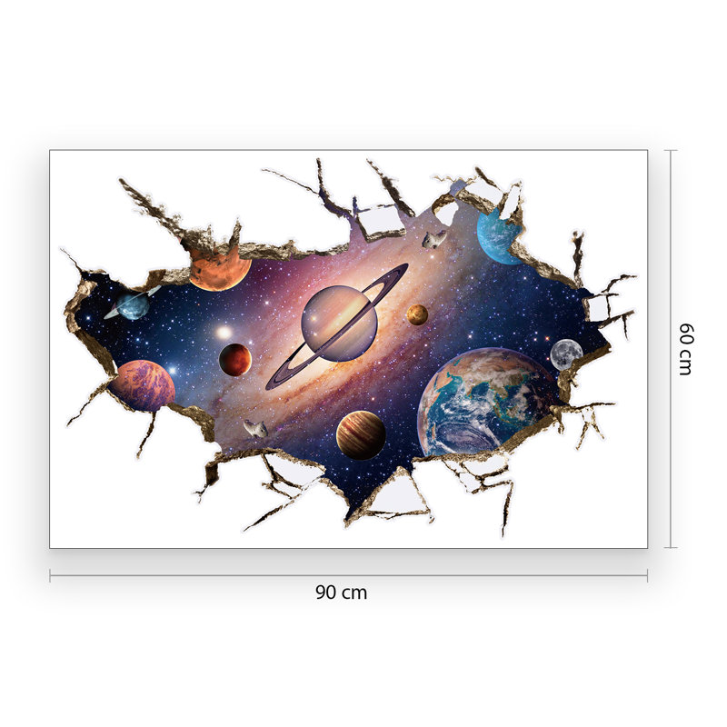Albert Astrology & Stars Non-Wall Damaging Wall Decal
