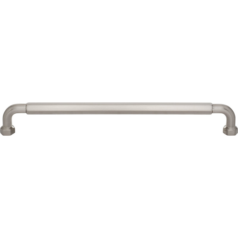 Dustin Bar Pull, Brushed Satin Nickel, 8 13/16" Center To Center