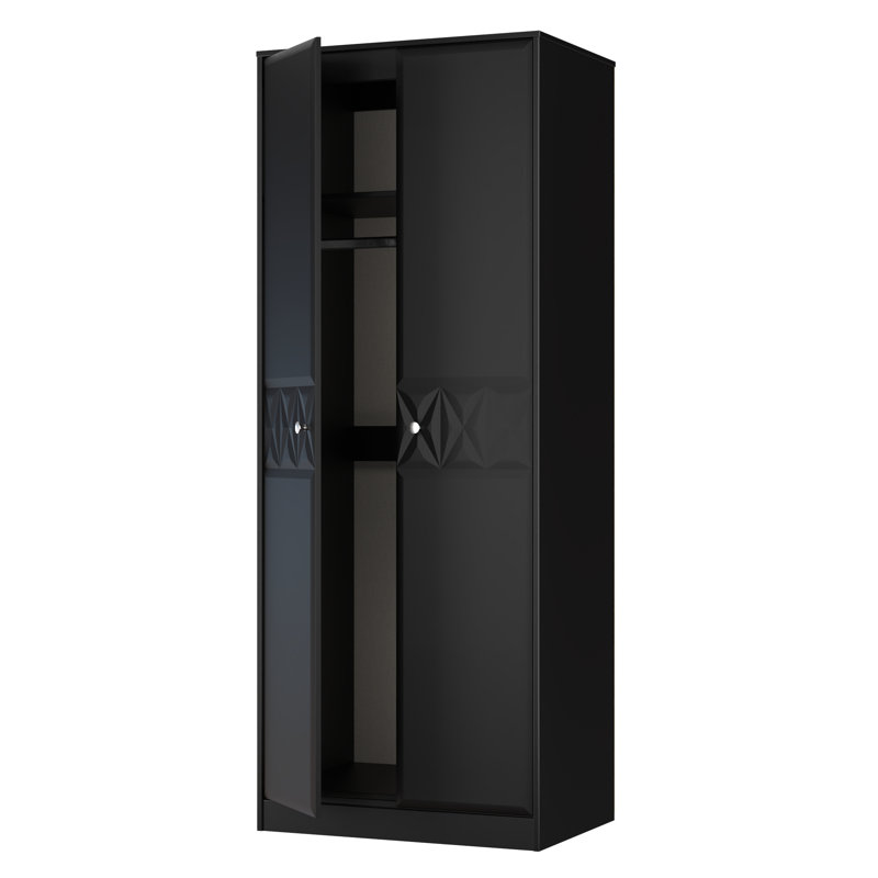 Taiylor 2 Door Robe, Black