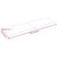 Audreena 180cm Solid Wood Bathroom Vanity Top-179919578