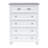 Fishtails Remer Five Drawer Chest-539962505