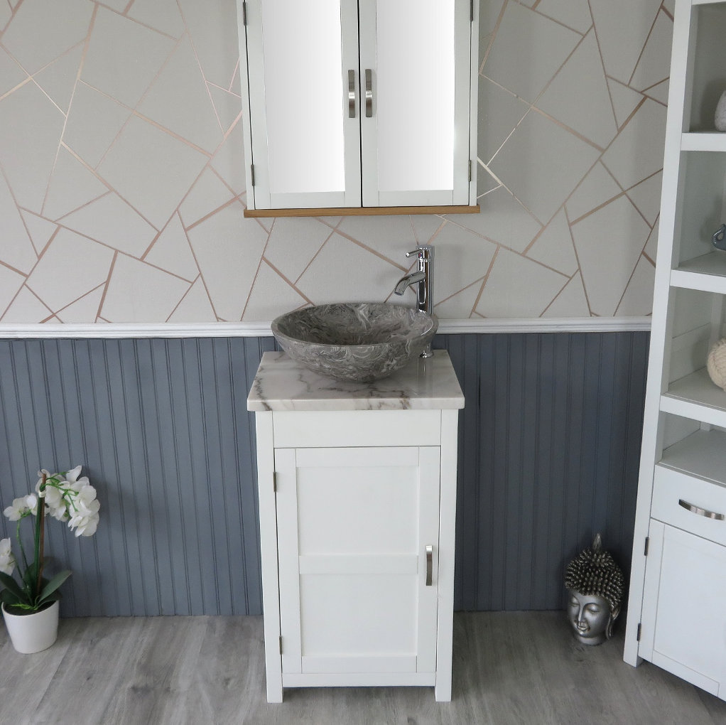 Scrivner 515mm Free-standing Cloakroom Vanity Unit