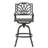 Cast Aluminium SWIVEL BAR STOOL