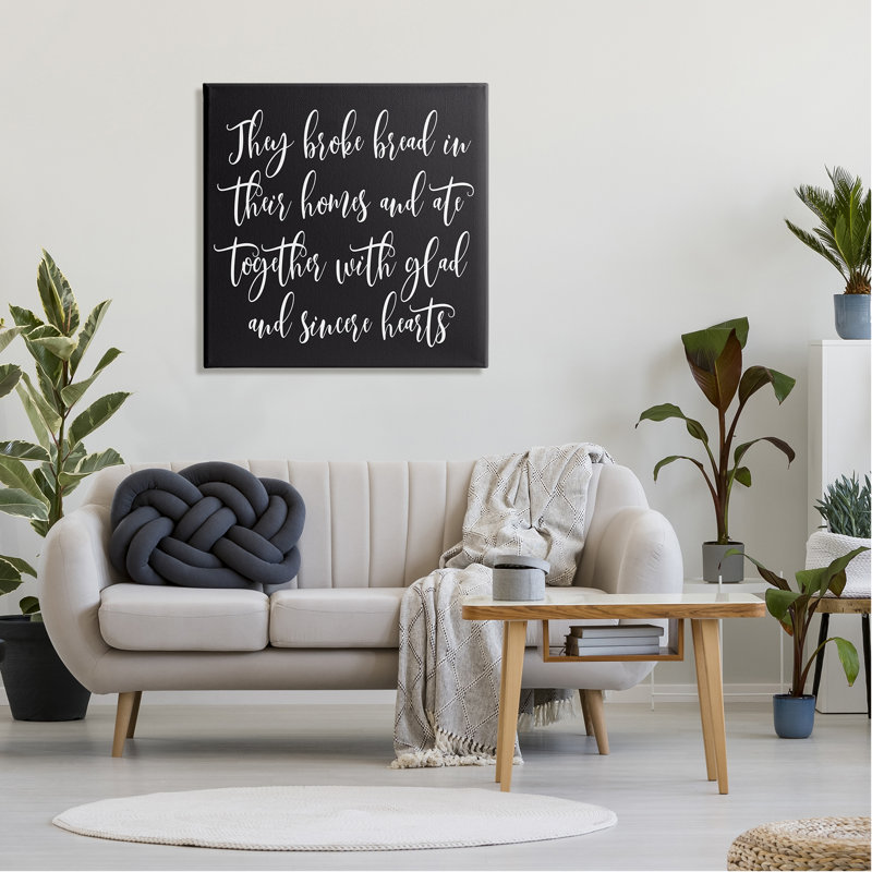 Spiritual Script Calligraphy Bible Verse Proverb Citation par - Art textuel sur, H 30 po x l 30 po x P 1,5 po