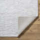 Elba Handmade Gray/White Area Rug
