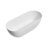 69" x 29.5" Solid Surface Stone Resin Freestanding Soaking Bathtub-698460751