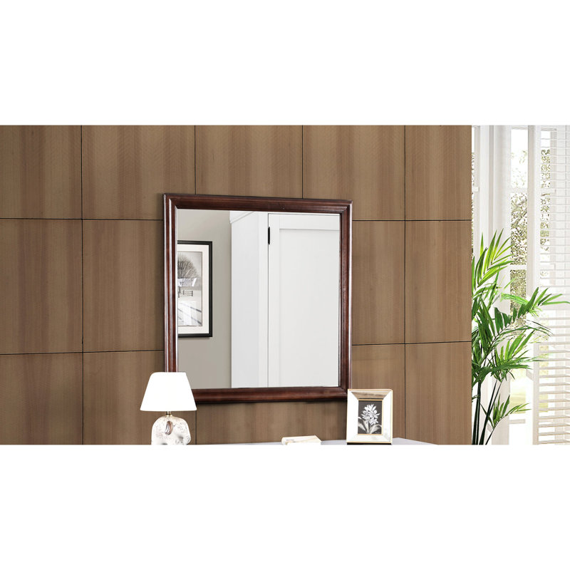 Miroir cappuccino G3125-m, panneau de particules beige, 38 po Profondeur x 1 largeur, hauteur, 23 lb, 37,65 po 1, 22,96 po