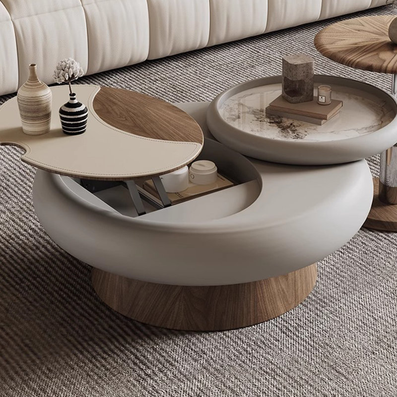 Modern Round Coffee Table Set