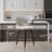Modern 360Â° Rotatable PU Upholstered Bar Stool Set of 2 with Metal Legs-207320030