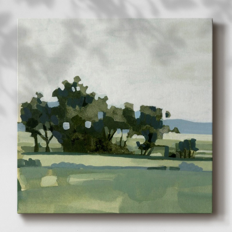 Sur toile, H 8 po x l 8 po x P 1,5 po