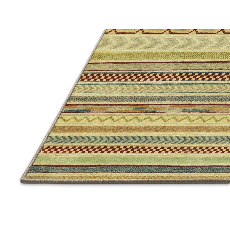 Abstract Indoor Rug, Rectangle 7' x 10'