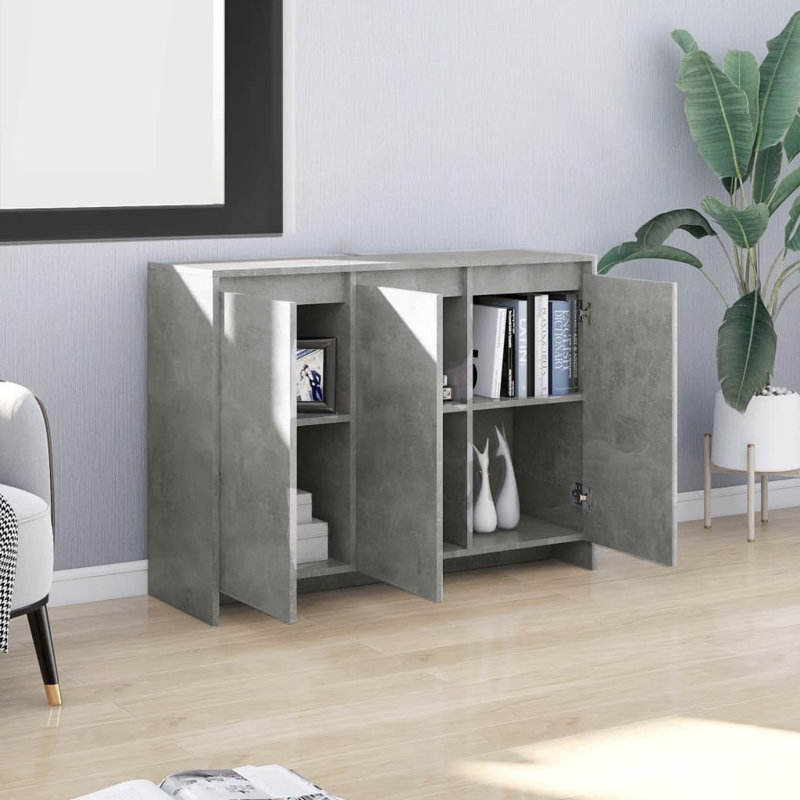 Gocio 102cm Sideboard, Concrete Grey