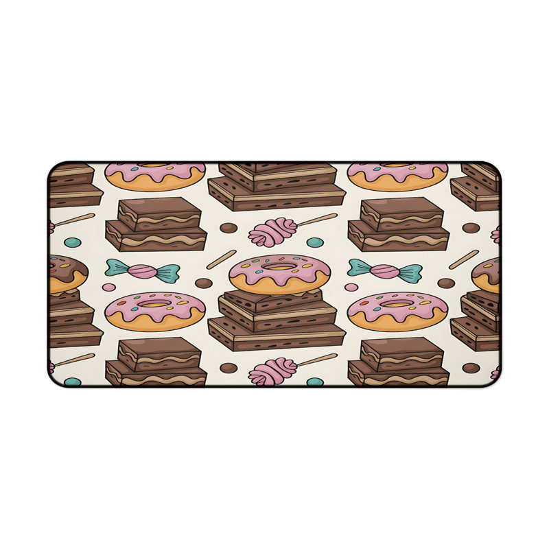 Polyester Desk Pad, 14.4x12.1