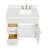 Hamlet 37'' Single Bathroom Vanity with White Quartz Top-70317050