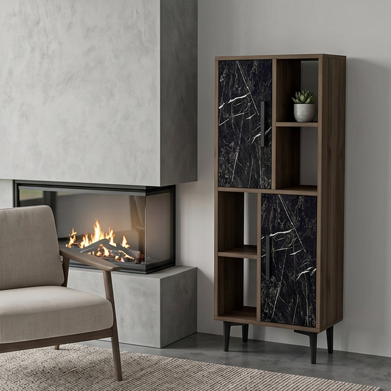 Armoire de rangement haute 69 po Elara