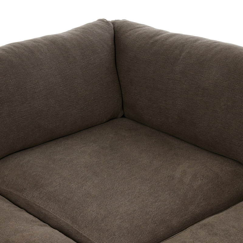 Aurelia 3-Piece Sectional, Broadway Coffee Linen 