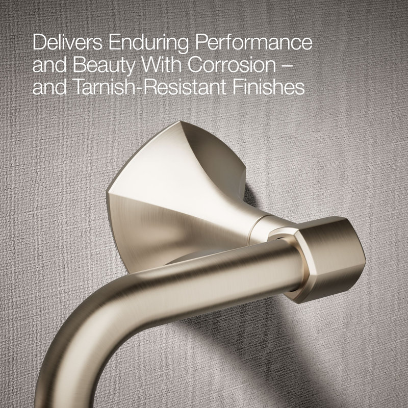 Occasion Towel Ring, Vibrant Brushed Bronze