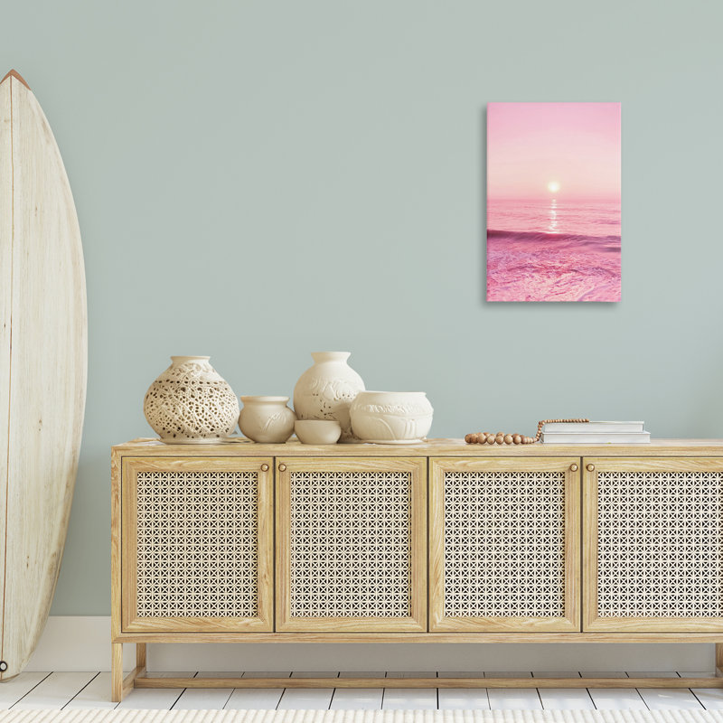 «Peachy Pink Sunset» par Nataly White, H 30 po x l 20 po