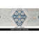 Christa Oriental Gray/Navy Area Rug