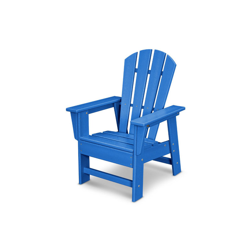 Chaise Adirondack POLYWOOD pour enfants South Beach, Bleu pacifique