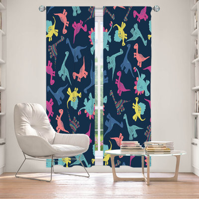 Paire de rideaux obscurcissant en polyester Egil