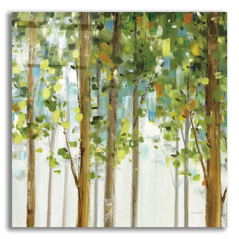 Art mural épique «Forest Study II» par Lisa Audit, verre acrylique