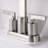 Dayani Two-Handle Centerset Bathroom Faucet with Drain Assembly - Brushed Nickel-81655869