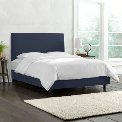 Lit plateforme tapissier Eisley