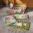 Welcome Awning Stripe Double Door Entrance Mat